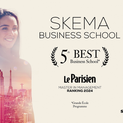 连续4年！全法Top5！法国《巴黎人报》2024年法国最佳商学院排名公布